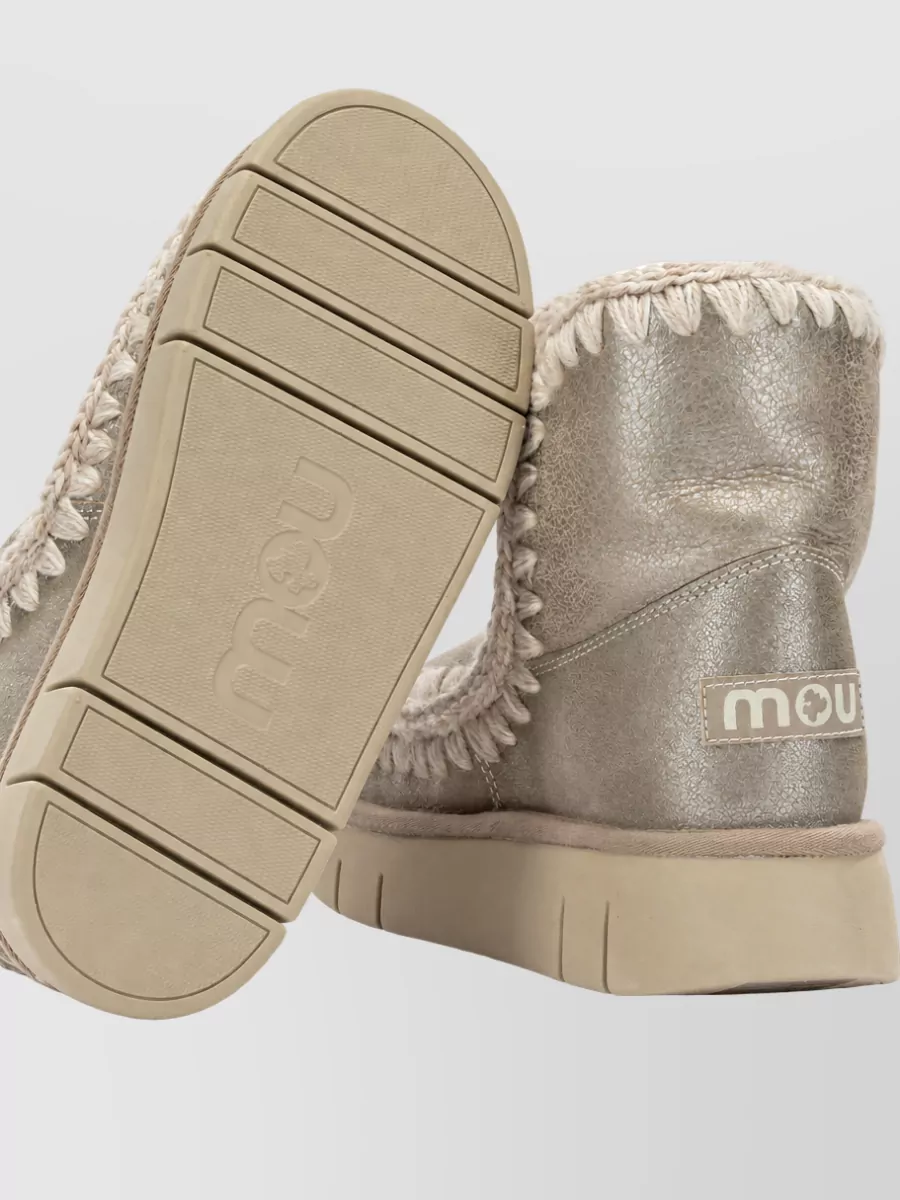 Mou Leather Slippers