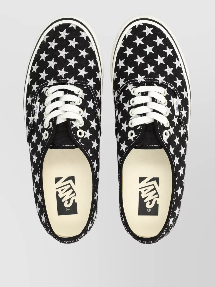 Vans Star-Print Canvas Lace-Up Sneakers