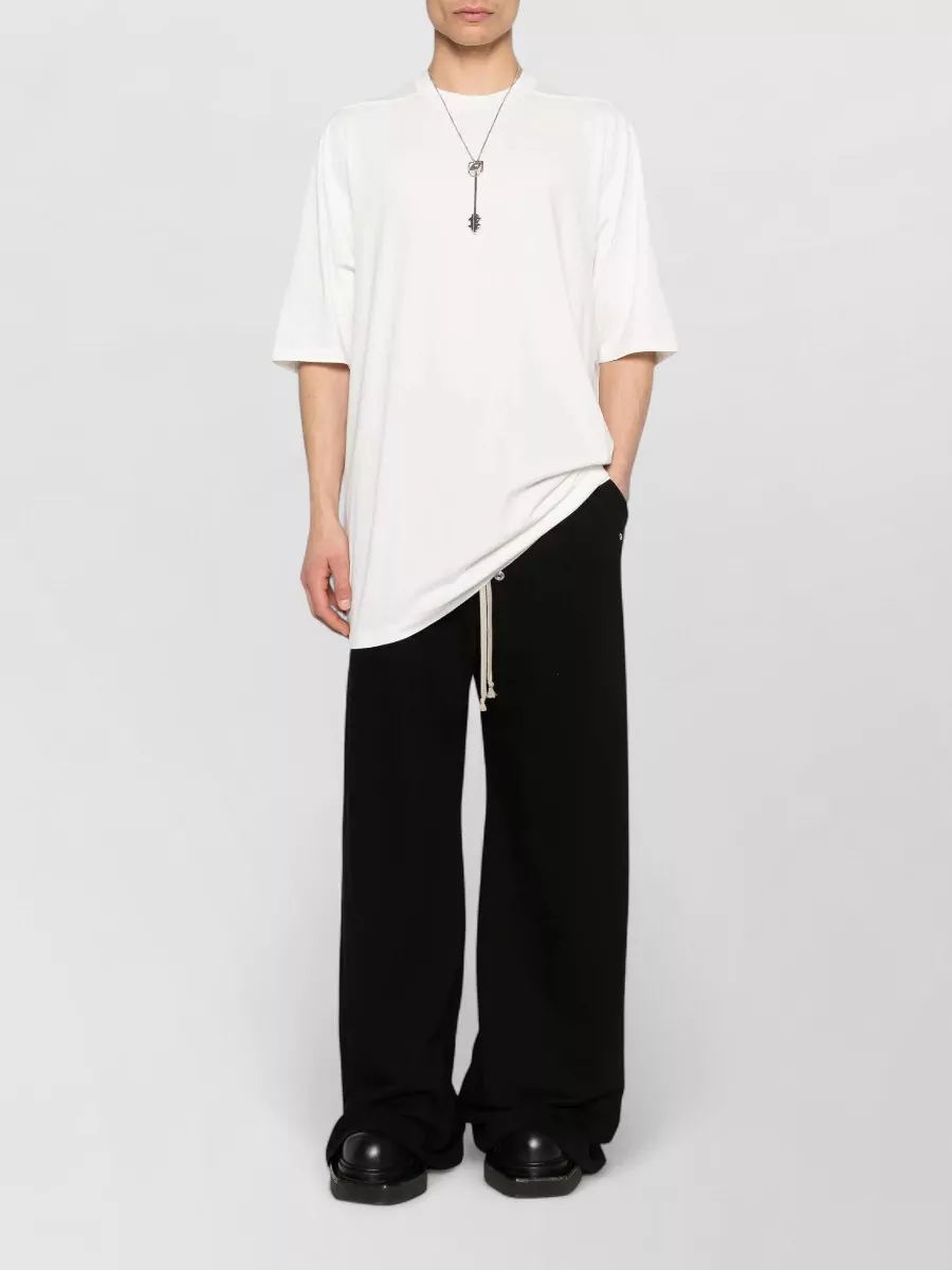 Rick Owens Cotton Short-Sleeve Crew-Neck T-Shirt