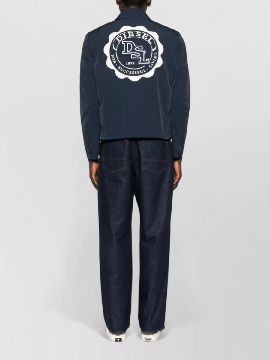 Diesel Tailored Blazer Collared Neck Long Sleeves Pockets