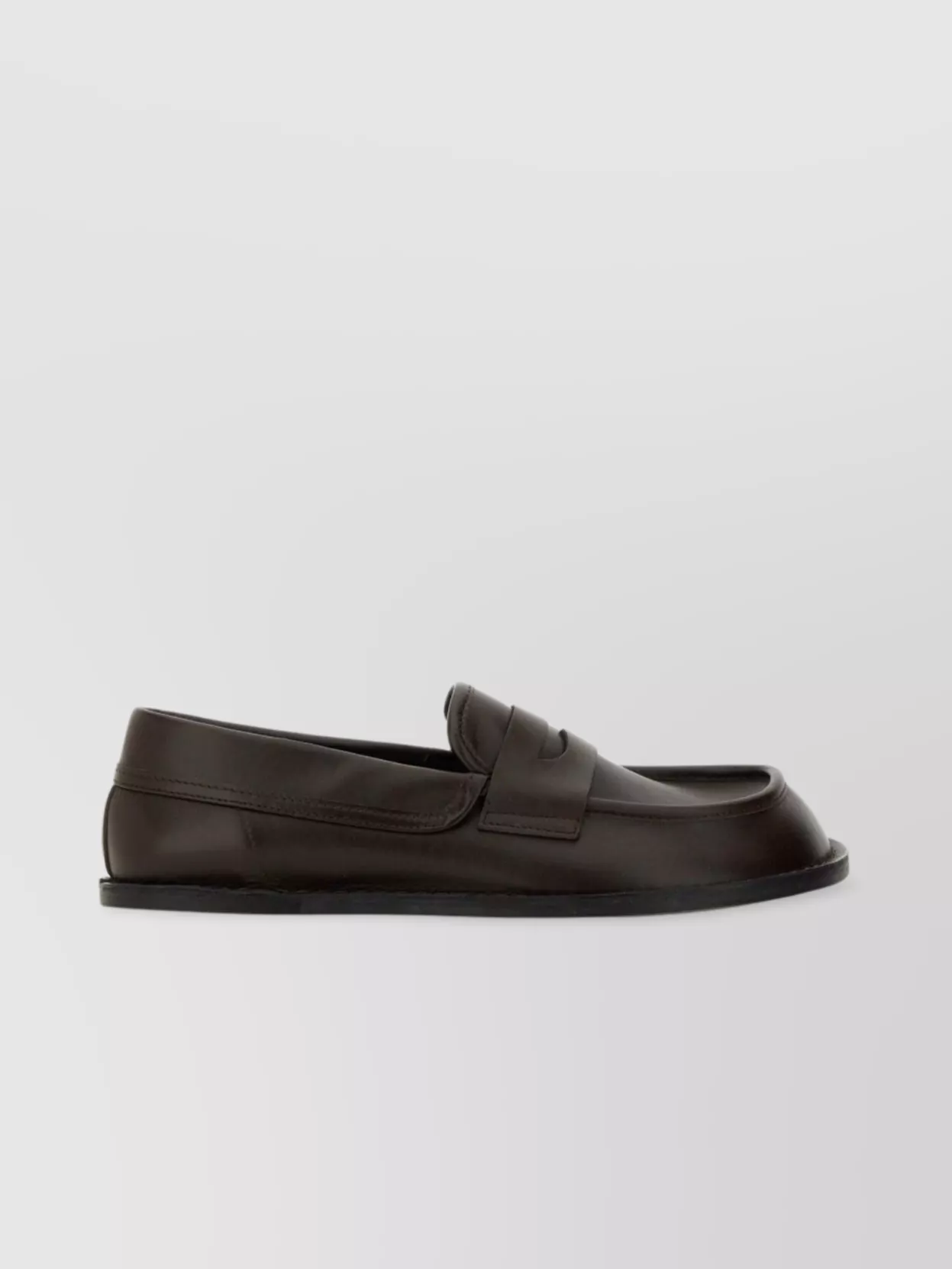 Moschino Desert Penny Strap Loafers With Round Toe