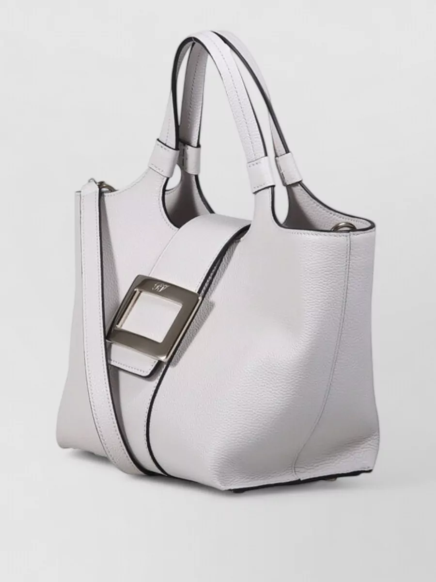 Roger Vivier Leather Mini Tote Bag
