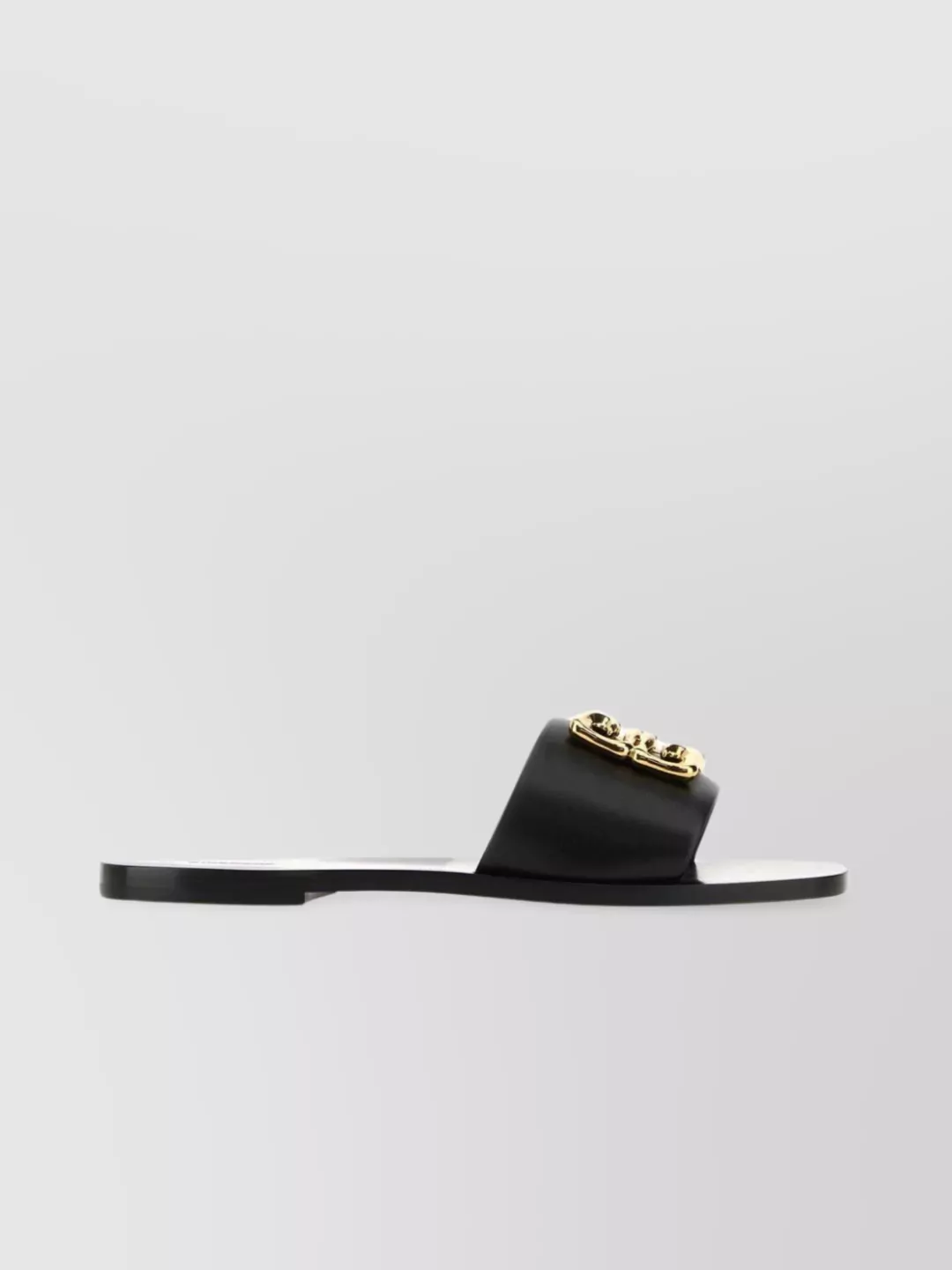 Shop Givenchy Leather 4g Hardware Baroque Slippers