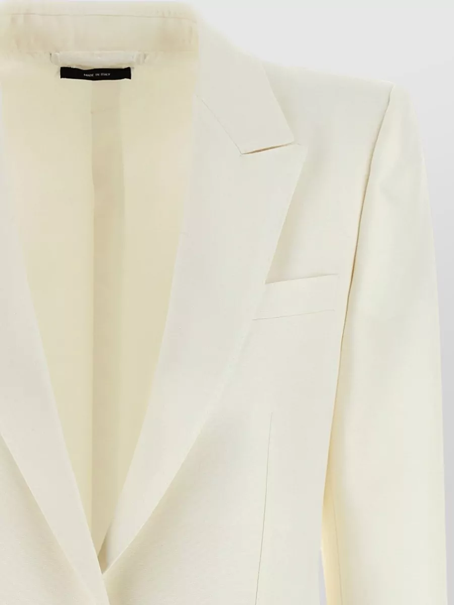 Tom Ford Silk Blend Single-Breasted Blazer