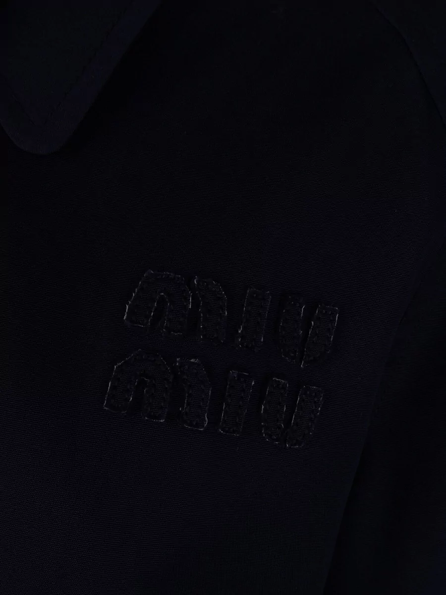 Miu Miu Cotton Fitted Jacket