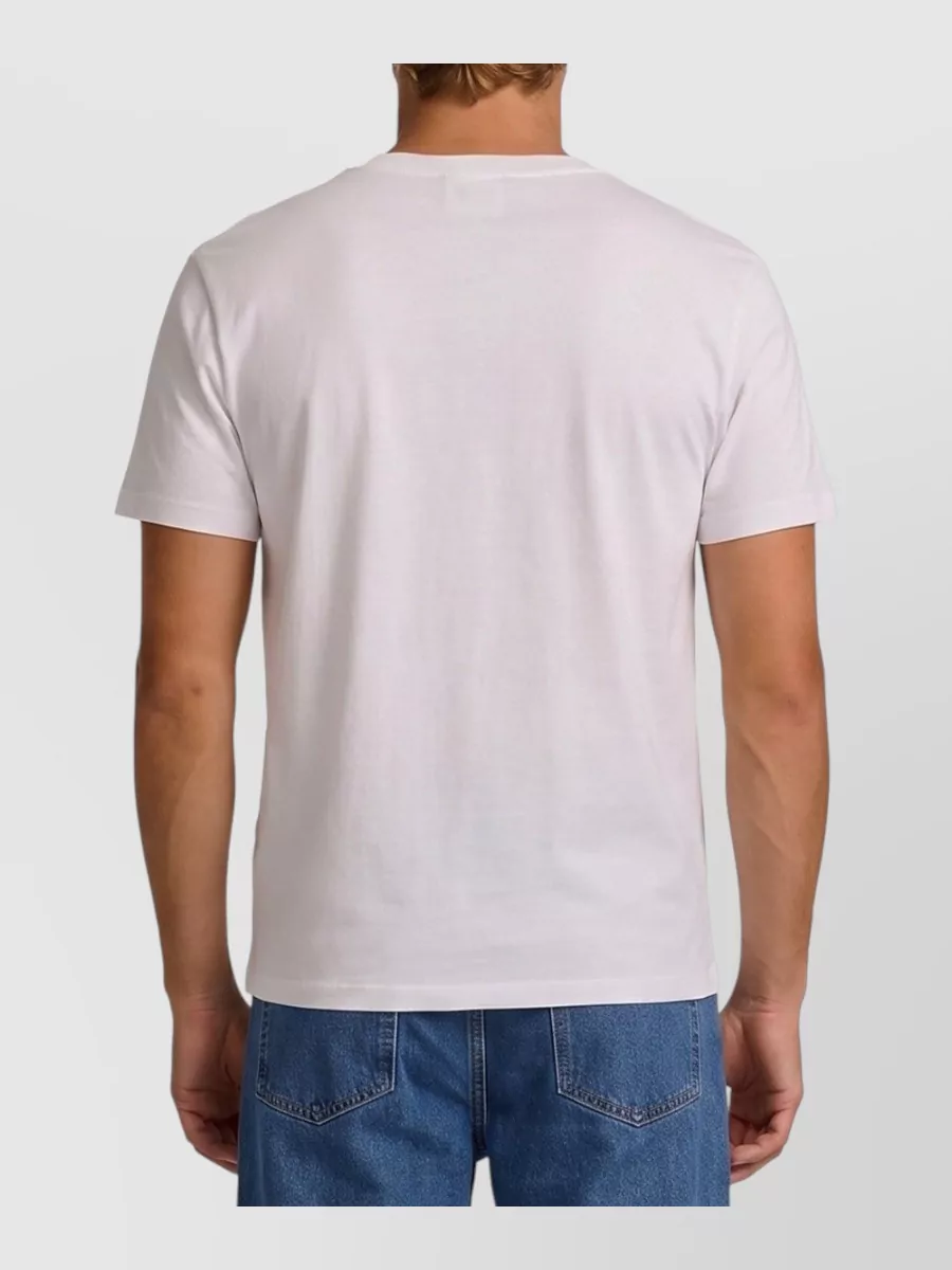 Loewe Cotton Logo Embroidered Short Sleeve T-Shirt