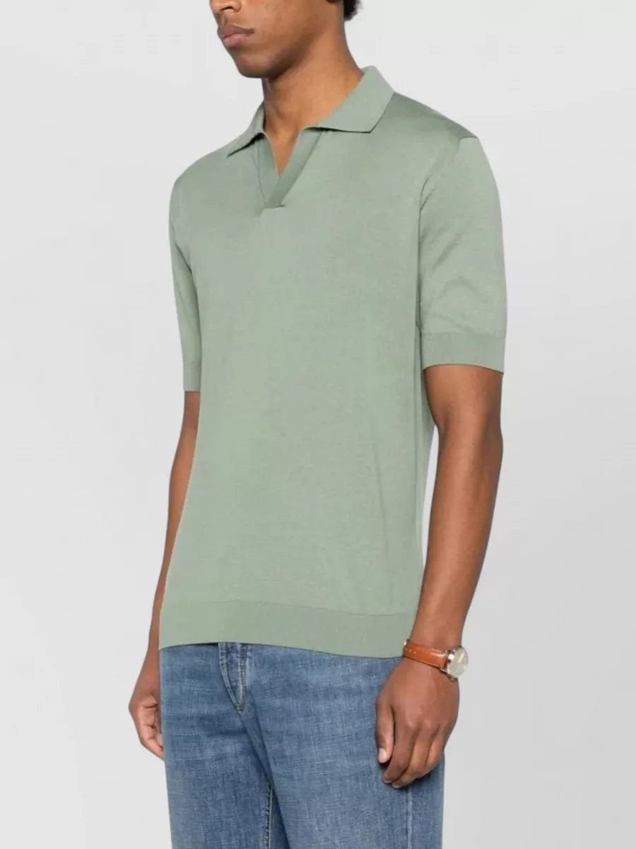 Lardini Mens Polo Shirt Short Sleeves