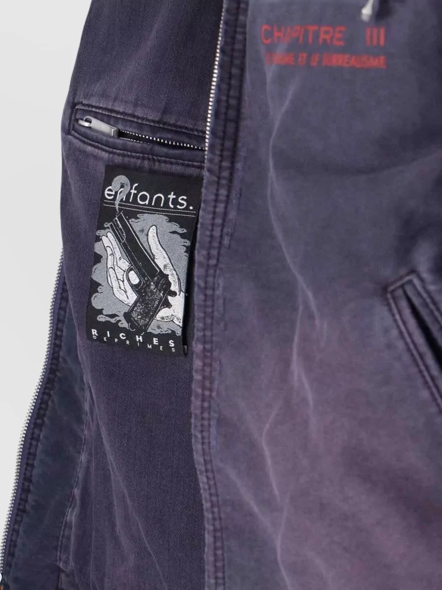 Enfants Riches Deprimes Casual Jacket Chest Pocket Graphic Embroidery