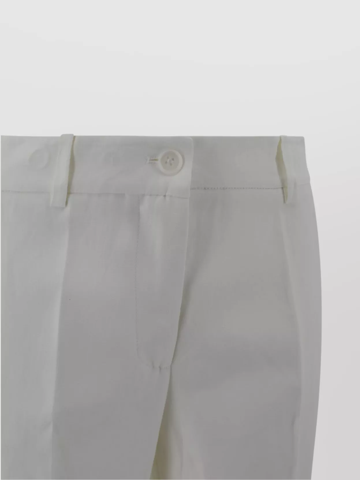 P.a.r.o.s.h Straight Leg Trousers With Back And Side Pockets
