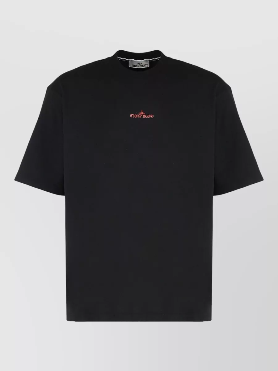 Stone Island Cotton Jersey Short Sleeve Graphic T-Shirt