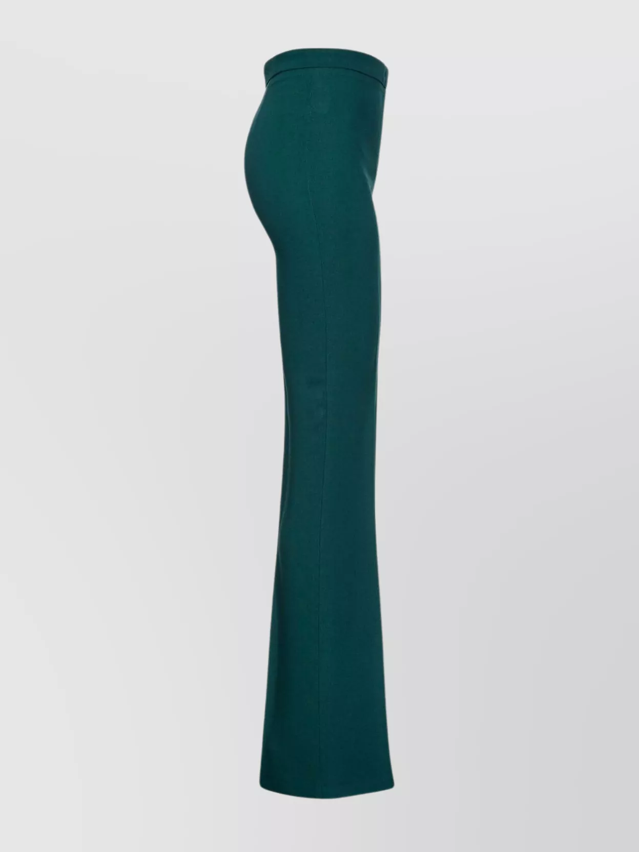 Pinko High-waist Trousers In Technical Cady In Green
