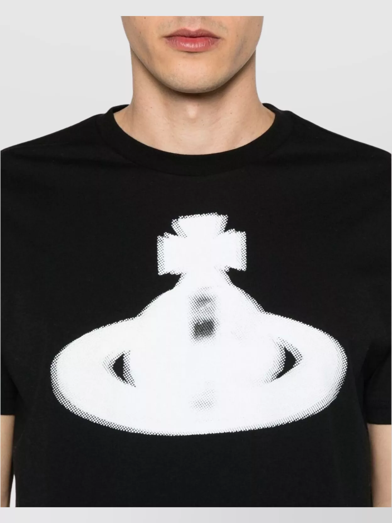 Shop Vivienne Westwood Crew Neck Graphic Print Short Sleeves