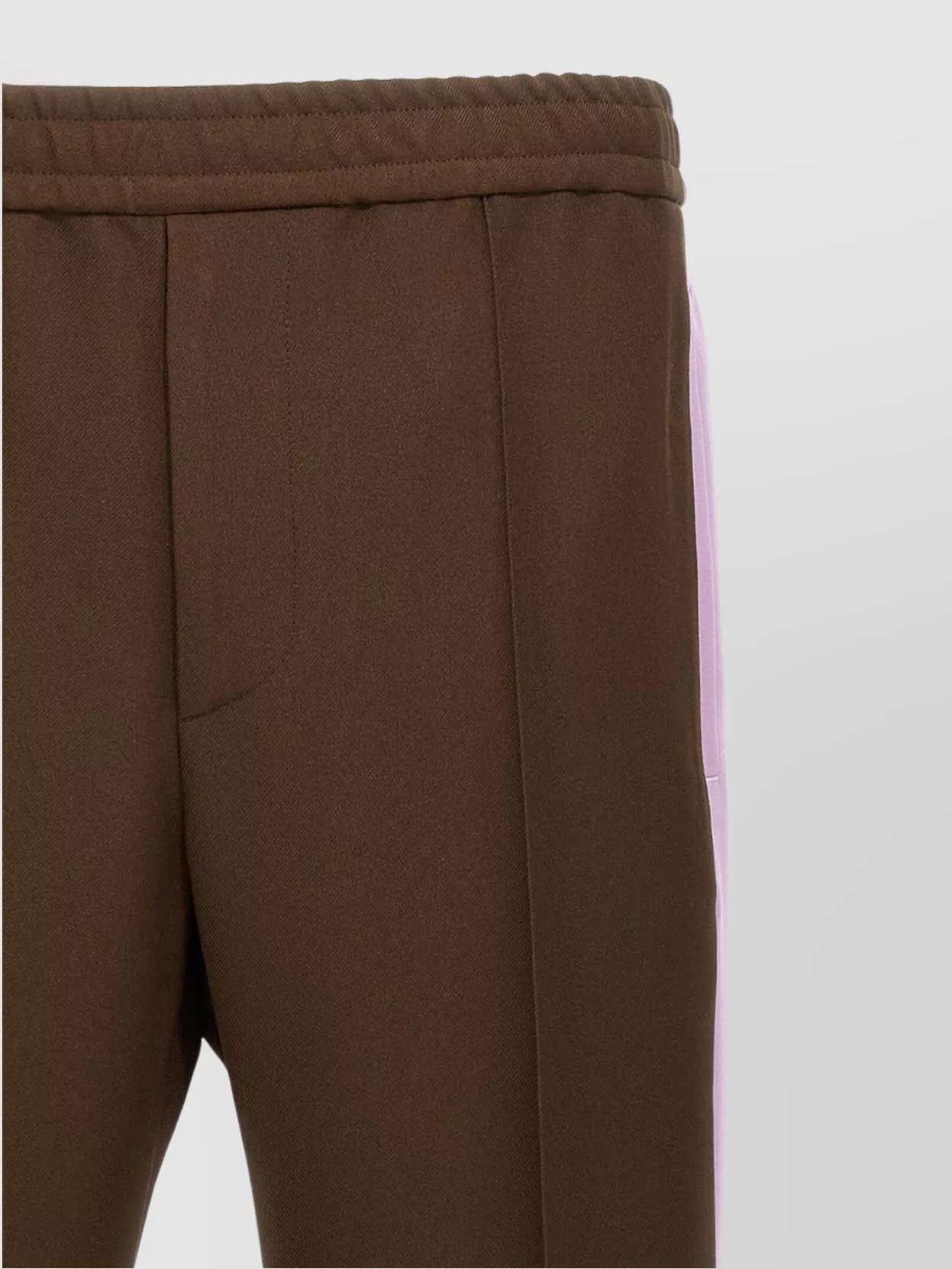 Gucci Drill Trousers With Elastic Waistband And Pockets