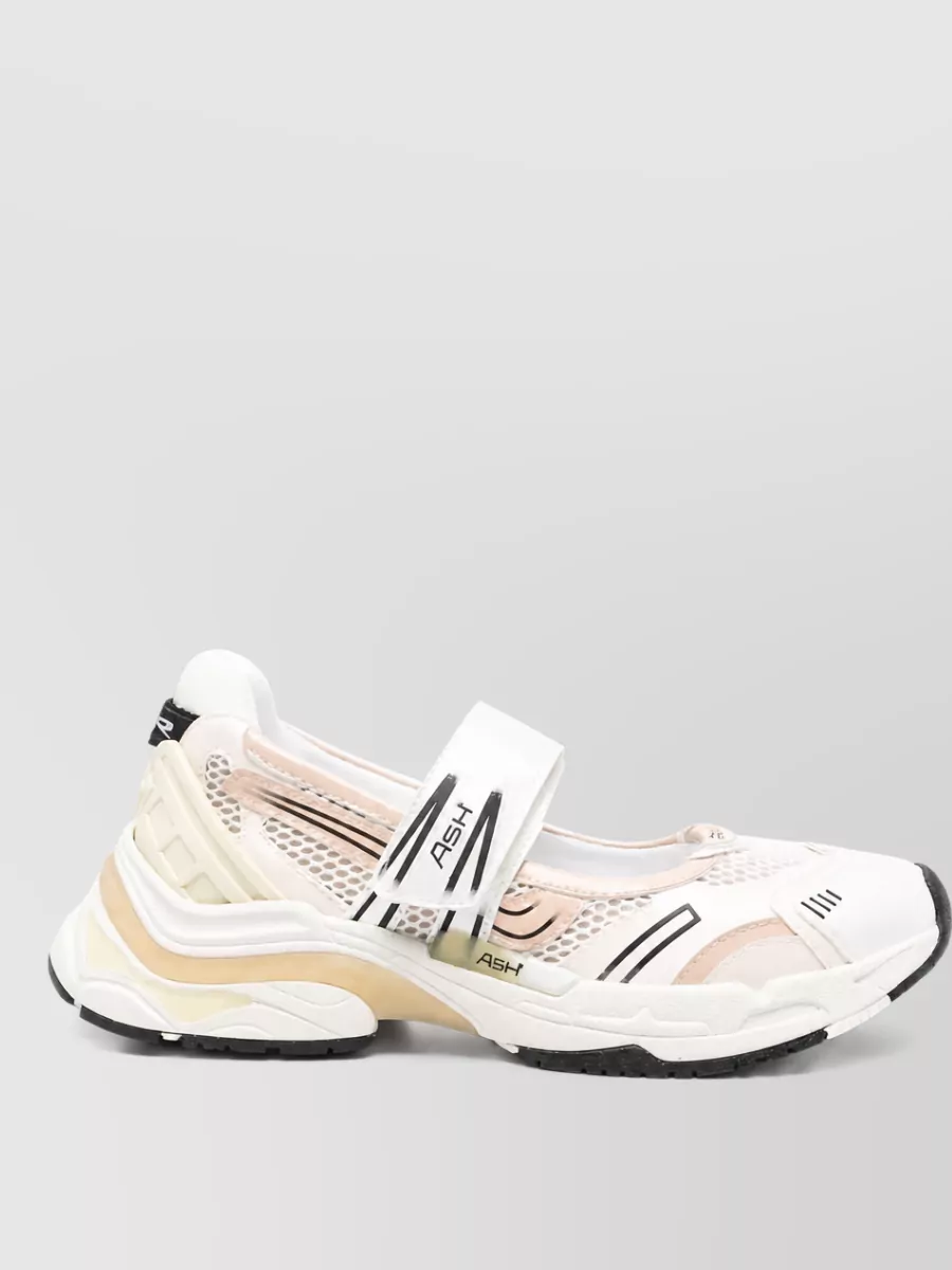 Ash Leather Slip-On Sneakers