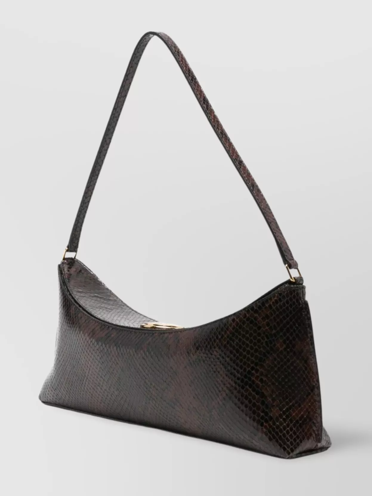 Jacquemus The Calisso Snake Print Shoulder Bag