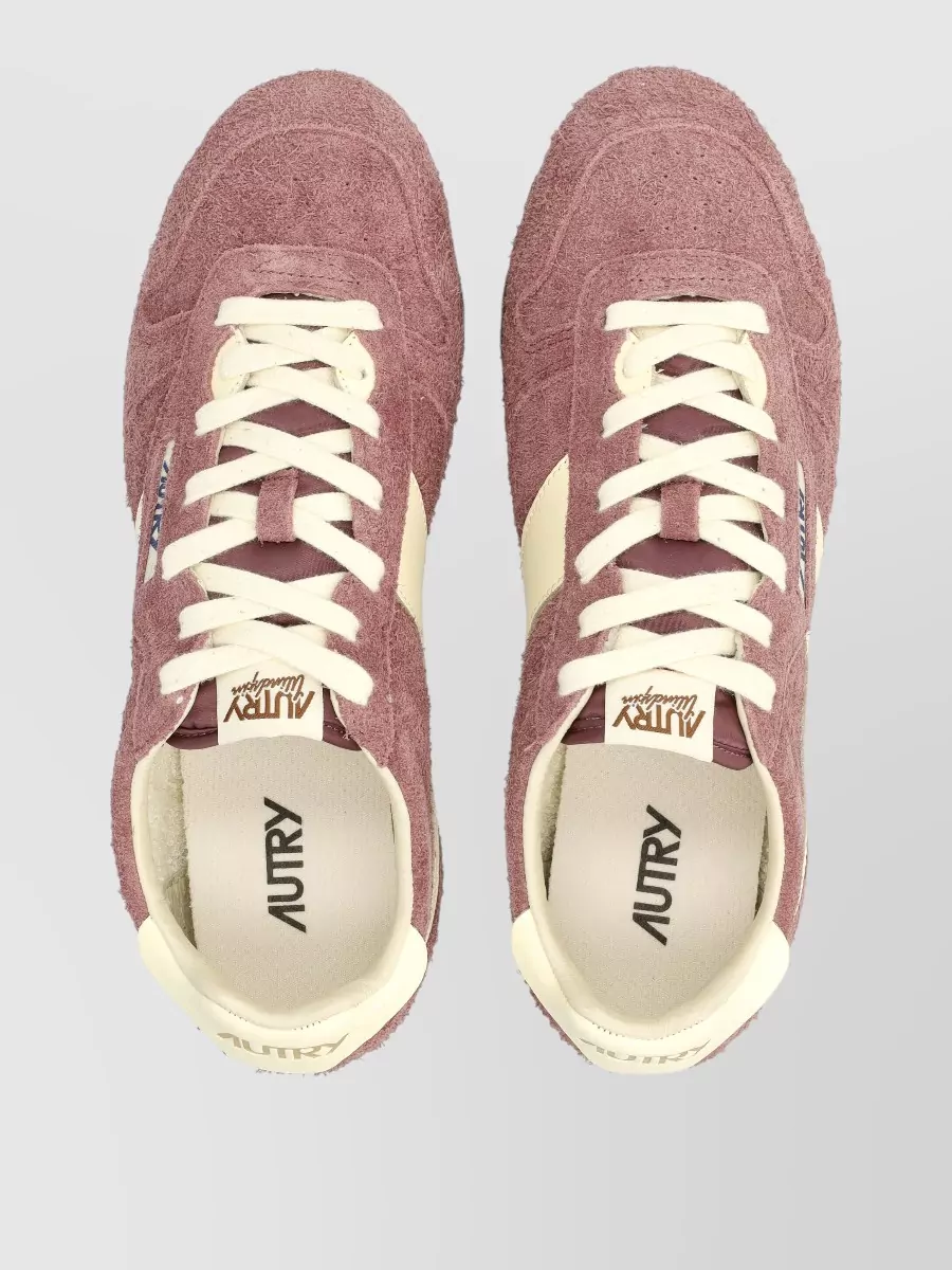 Autry Suede Leather Lace-Up Shoes