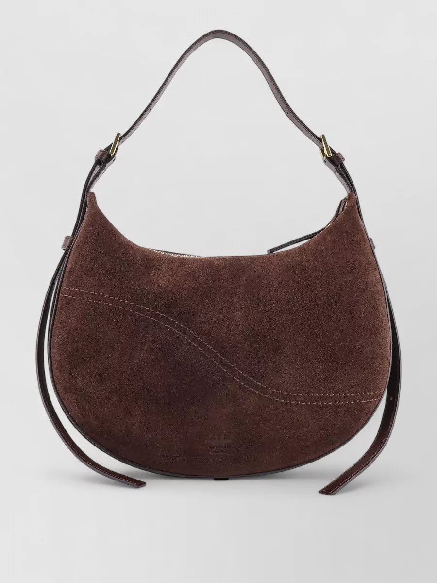 Atp Atelier Suede Shoulder Bag