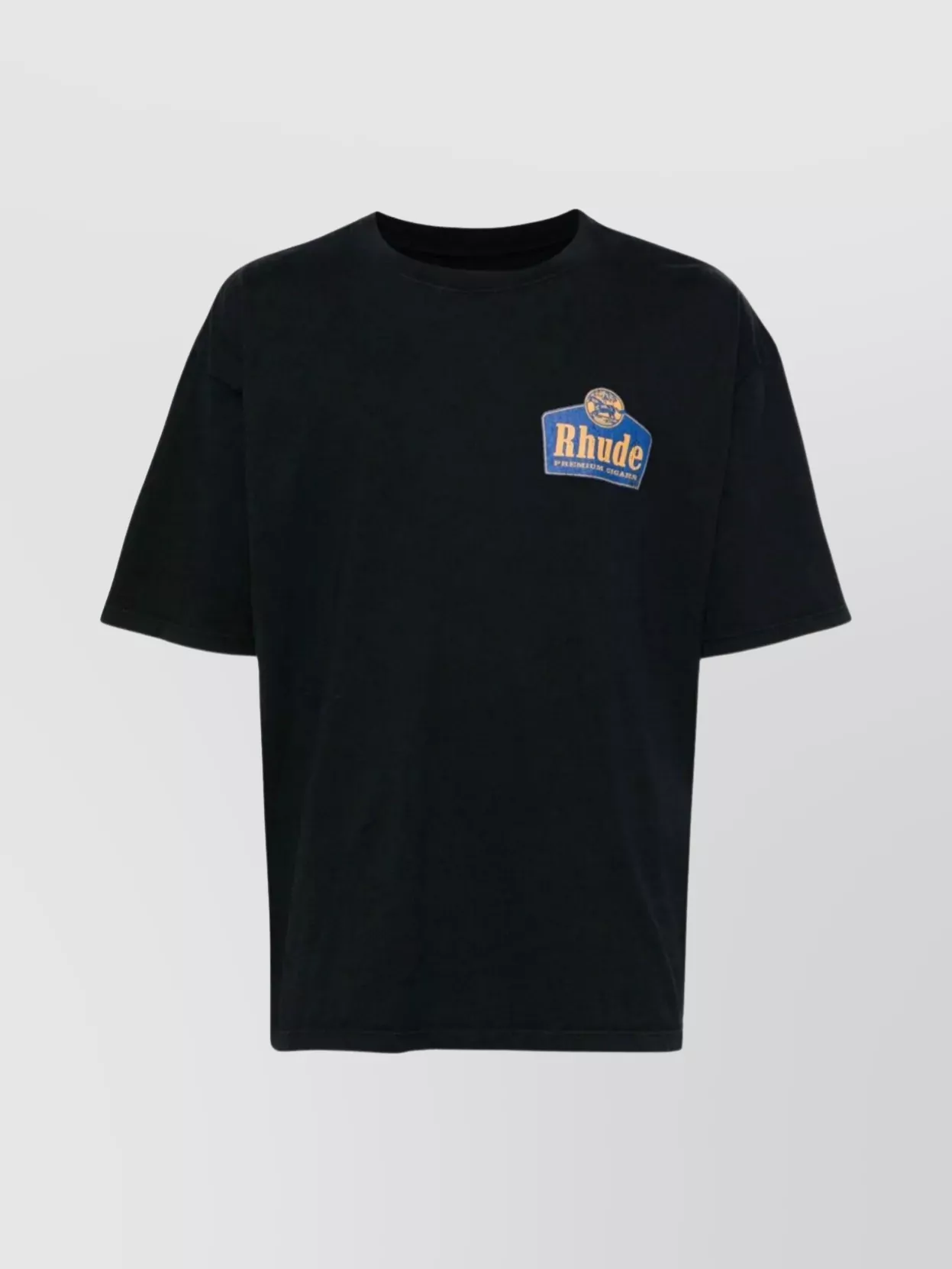 Shop Rhude Top Quality Crew-neck T-shirt
