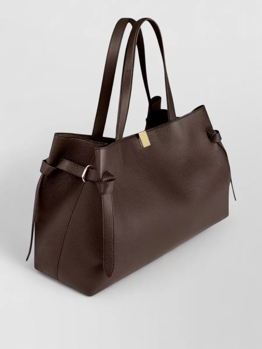 Yuzefi Leather Tote Bag