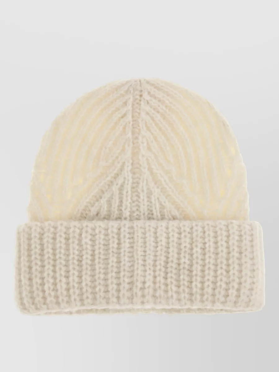 Moncler alpaca-blend cable-knit beanie