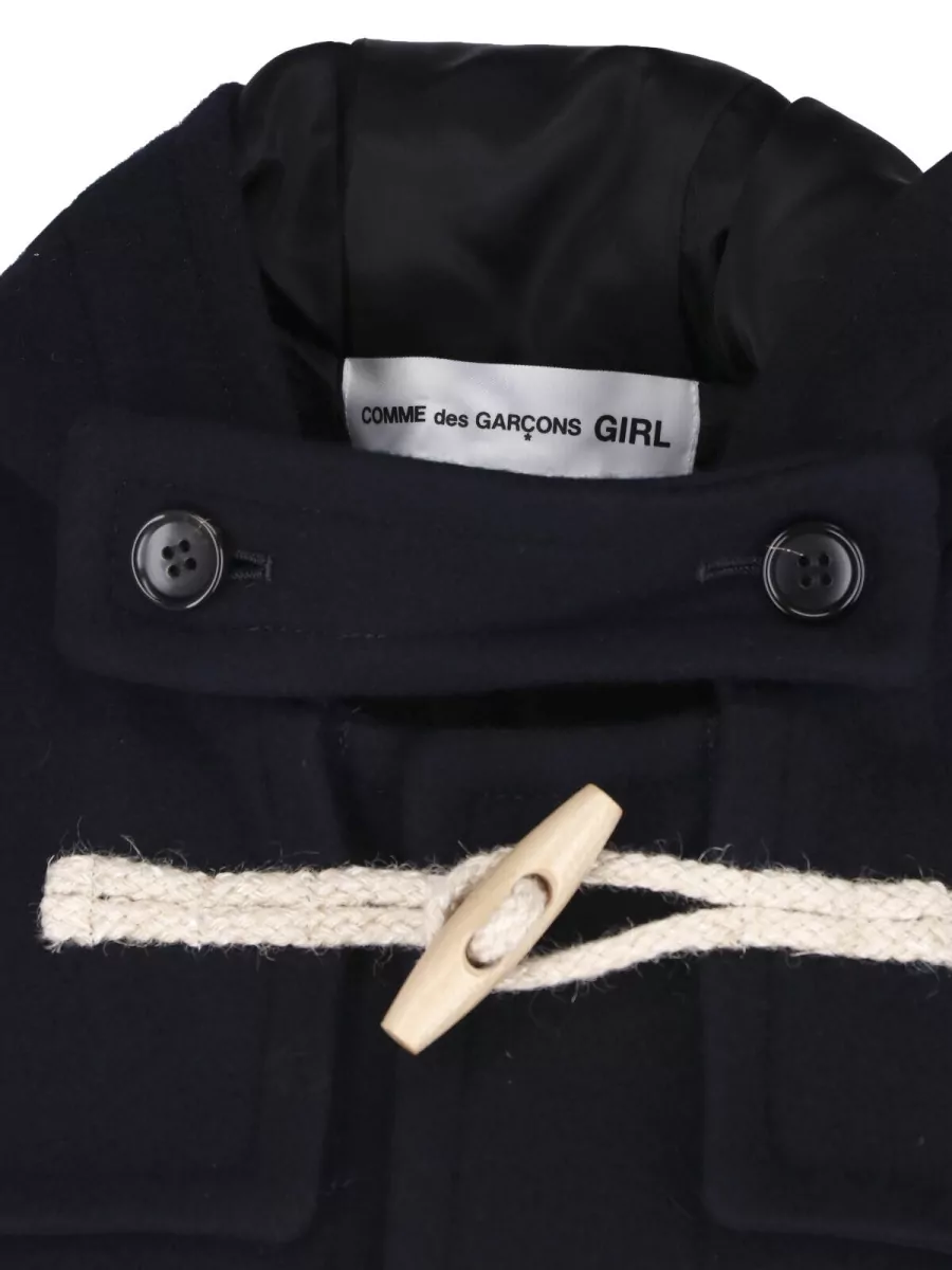 Comme Des Garçons Single-Breasted Coat