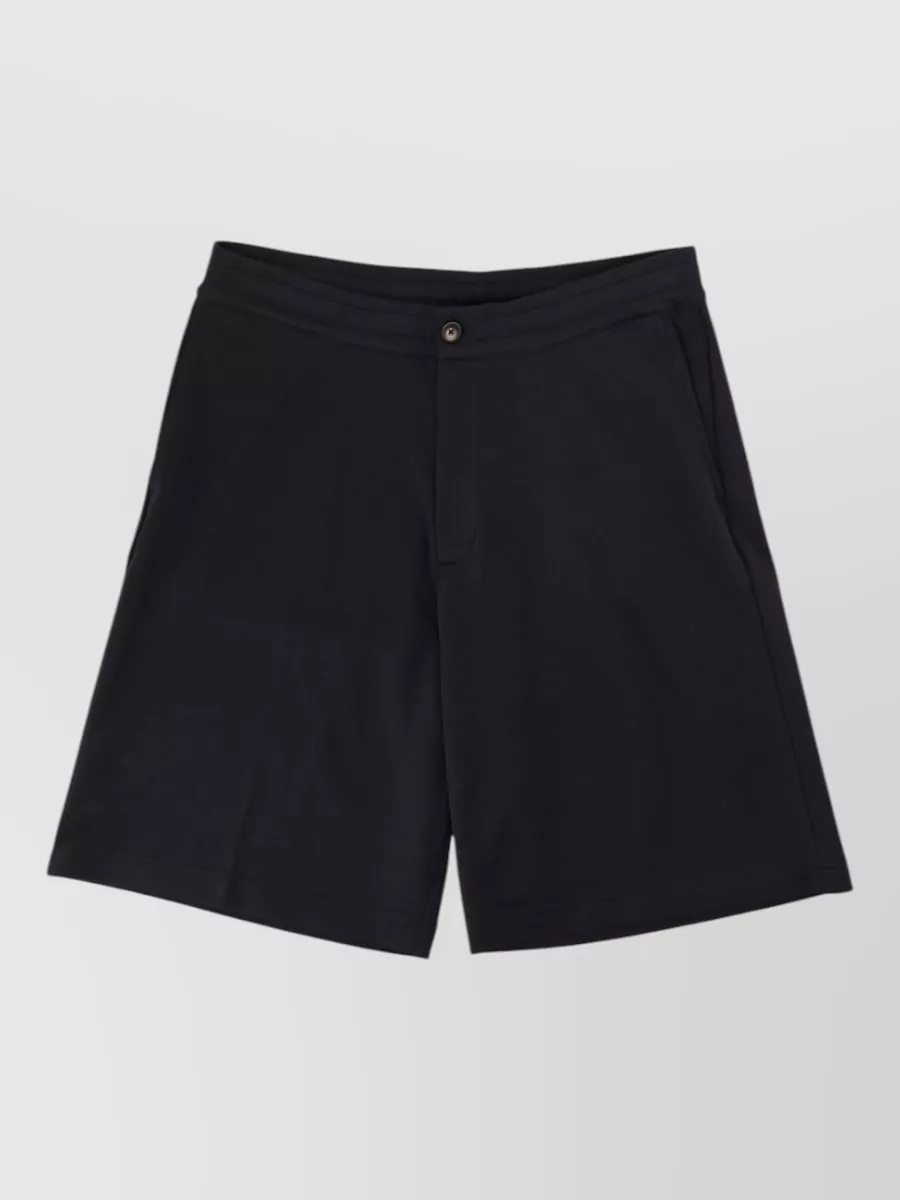 Herno cotton swim shorts