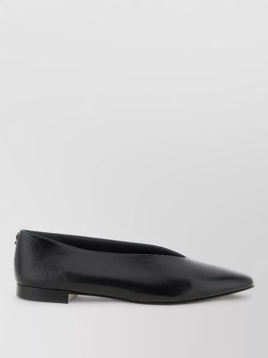 Jimmy Choo Leather Ballet Flats