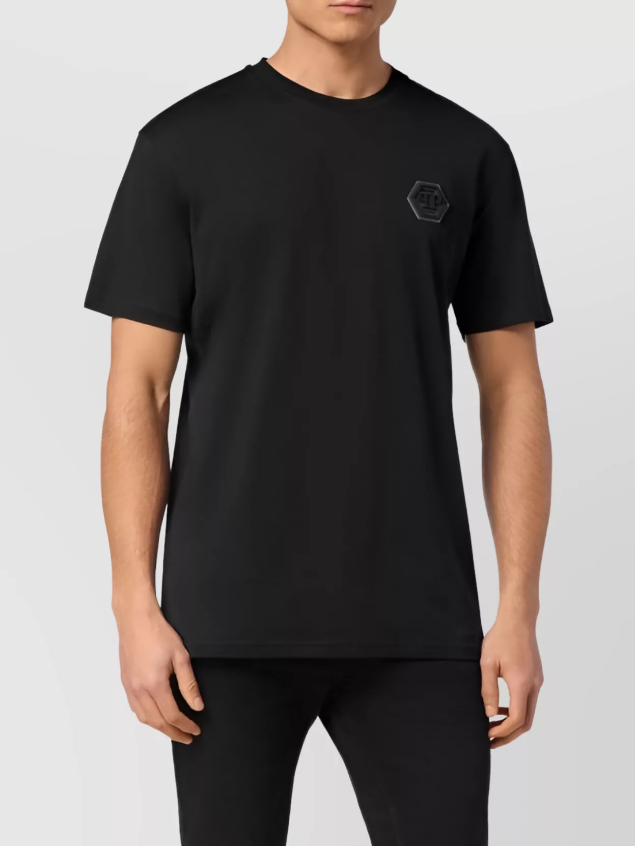 Philipp Plein Crew Neck T-Shirts Short Sleeves
