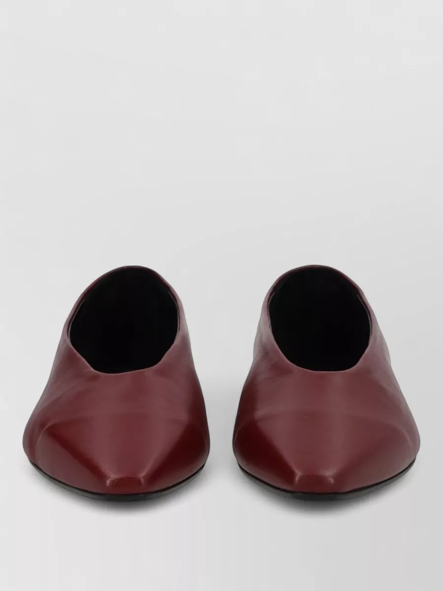 Aeyde leather ballerina flats