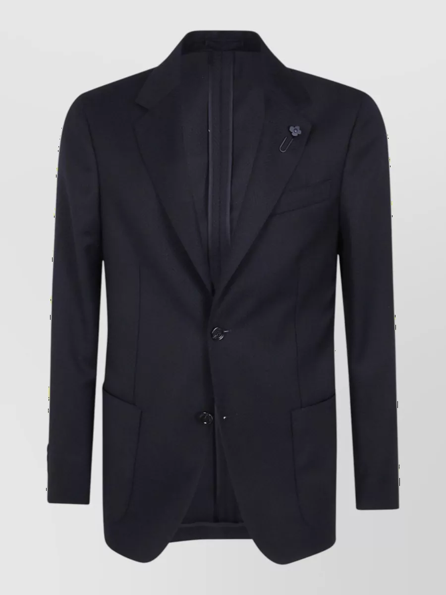 Lardini virgin wool suit jacket