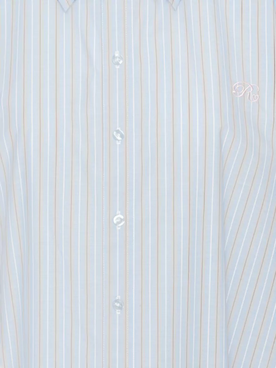 Rotate Striped Cotton Shirt