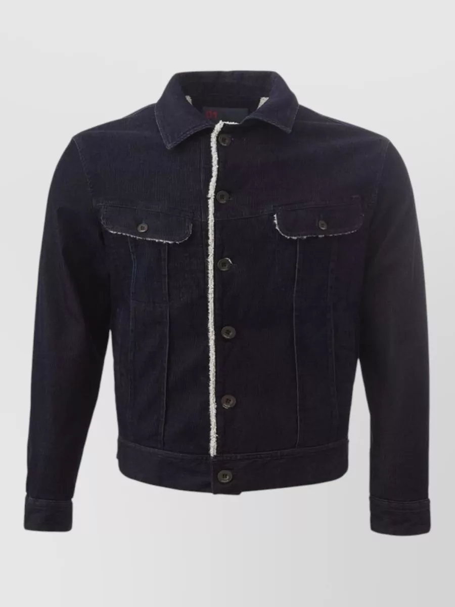 Lardini corduroy single-breasted coat