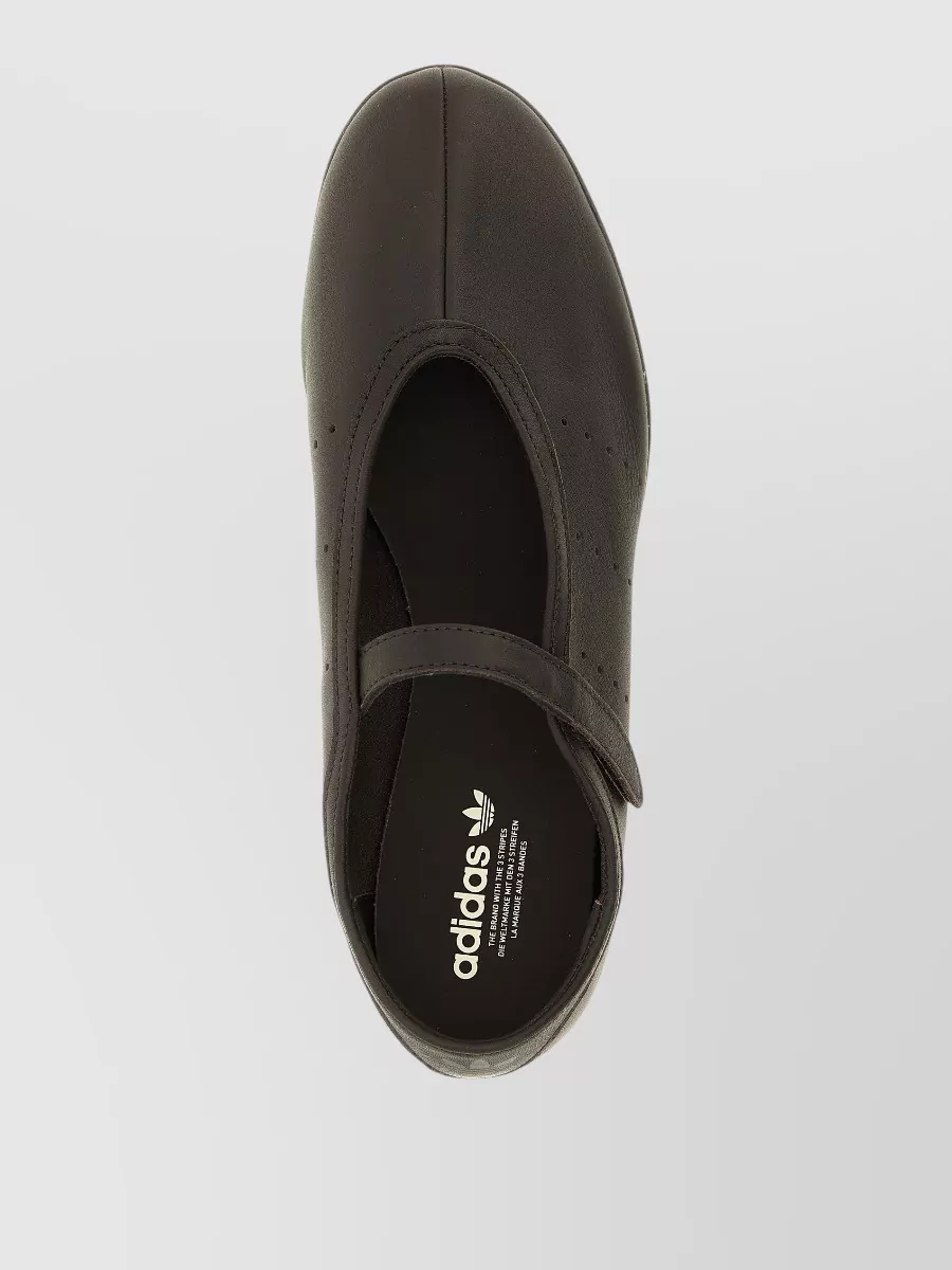 Adidas Originals Leather Ballet Slip-On Sneakers