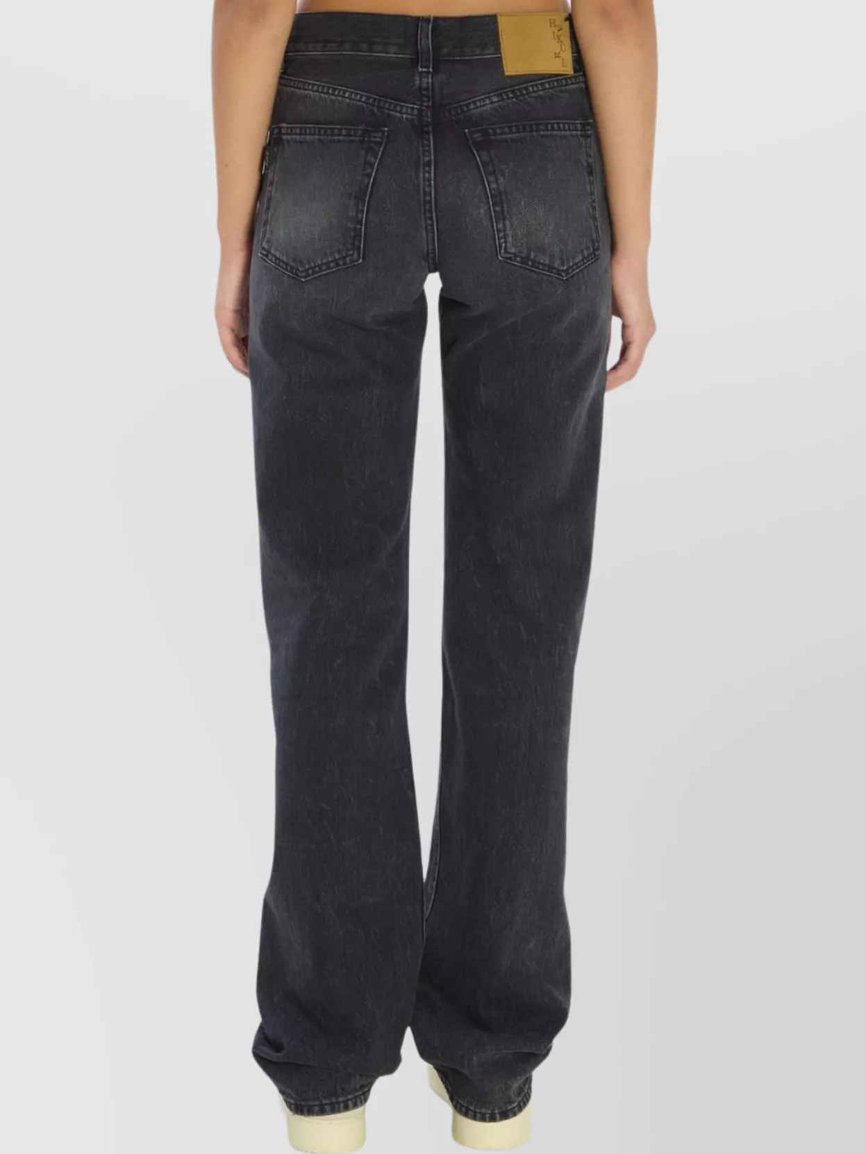 Haikure Denim Regular-Fit Straight-Leg Trousers