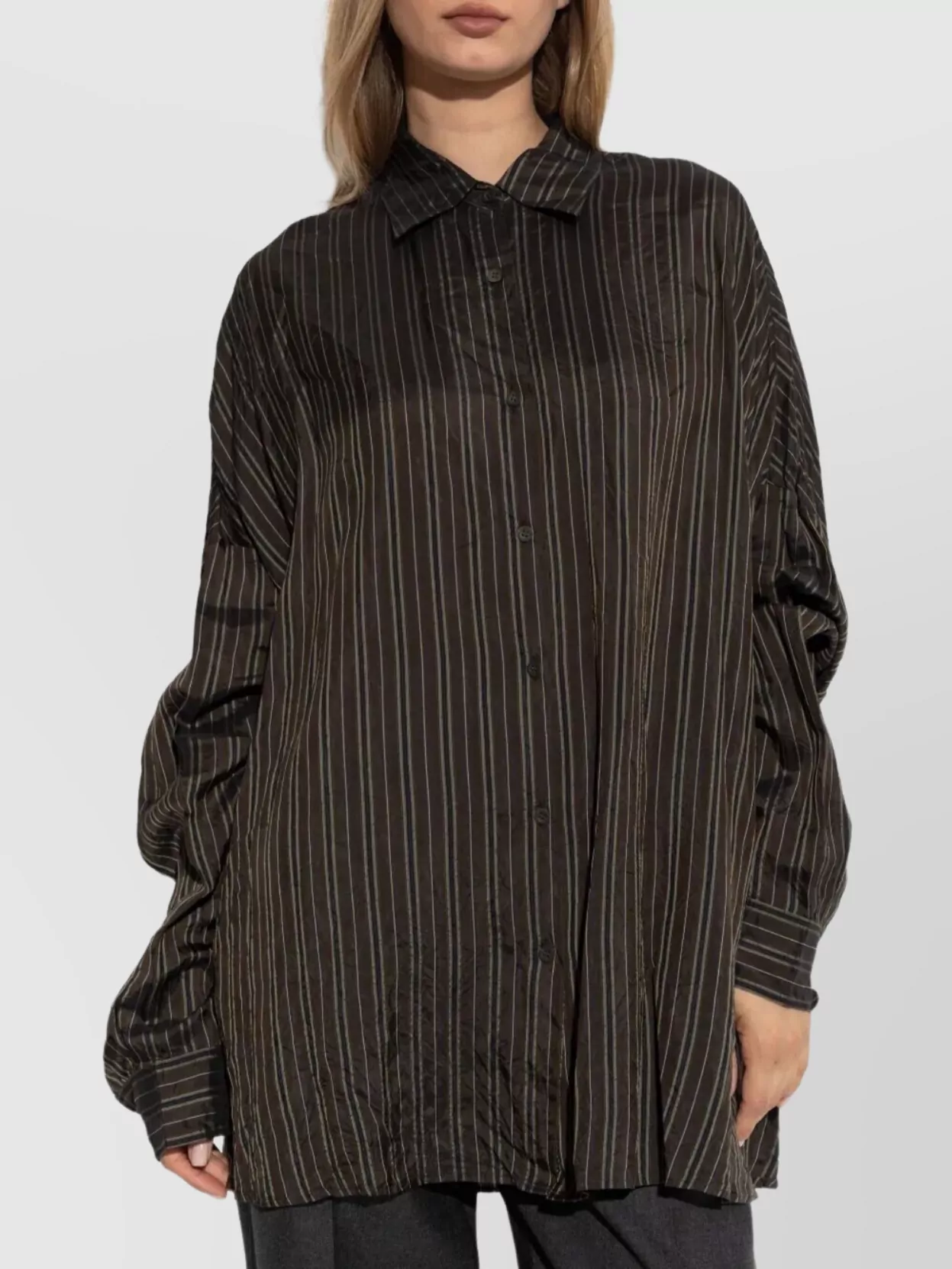 Dries Van Noten Casia Striped Shirt Long Sleeves