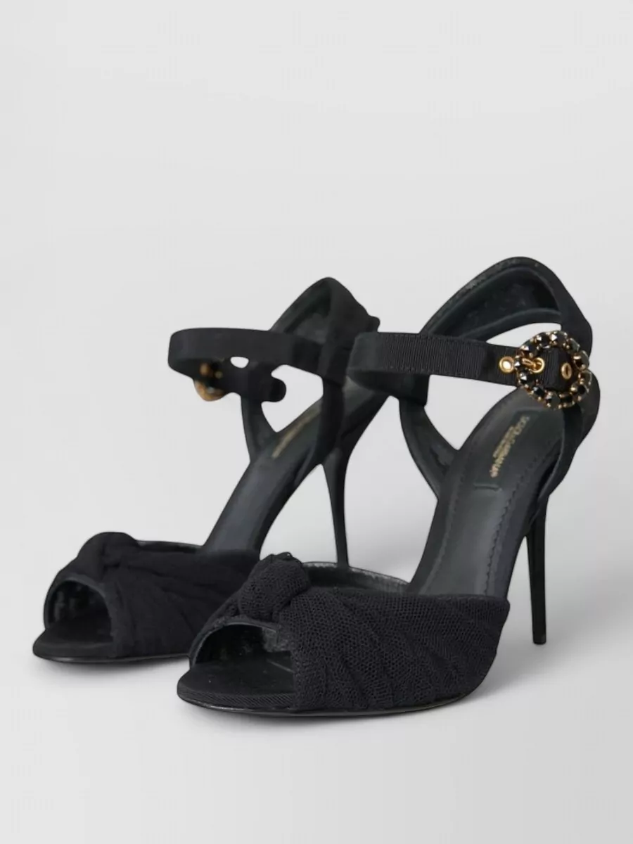 Dolce&Gabbana embellished ankle-strap heel sandals
