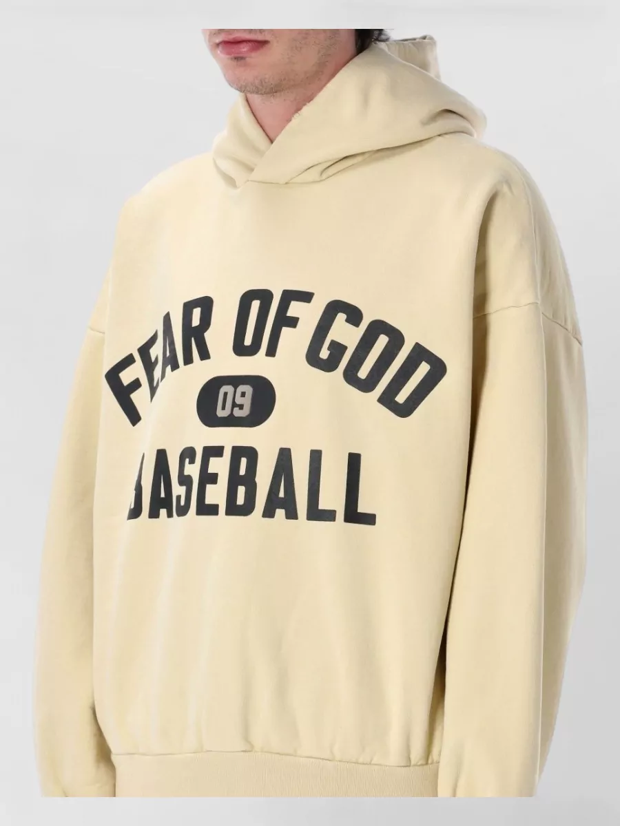 Fear Of God Cotton Logo-Print Hoodie
