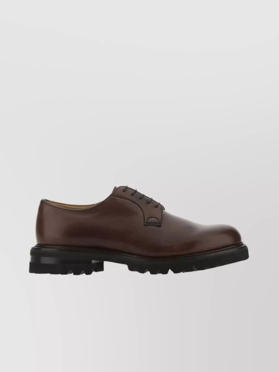 Shop Church's Shannon Lace-up Shoes In Luxurious Leather In Brown