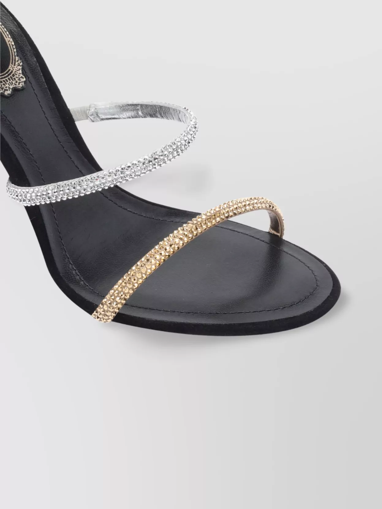 Rene Caovilla Heeled Sandals Embellished Straps