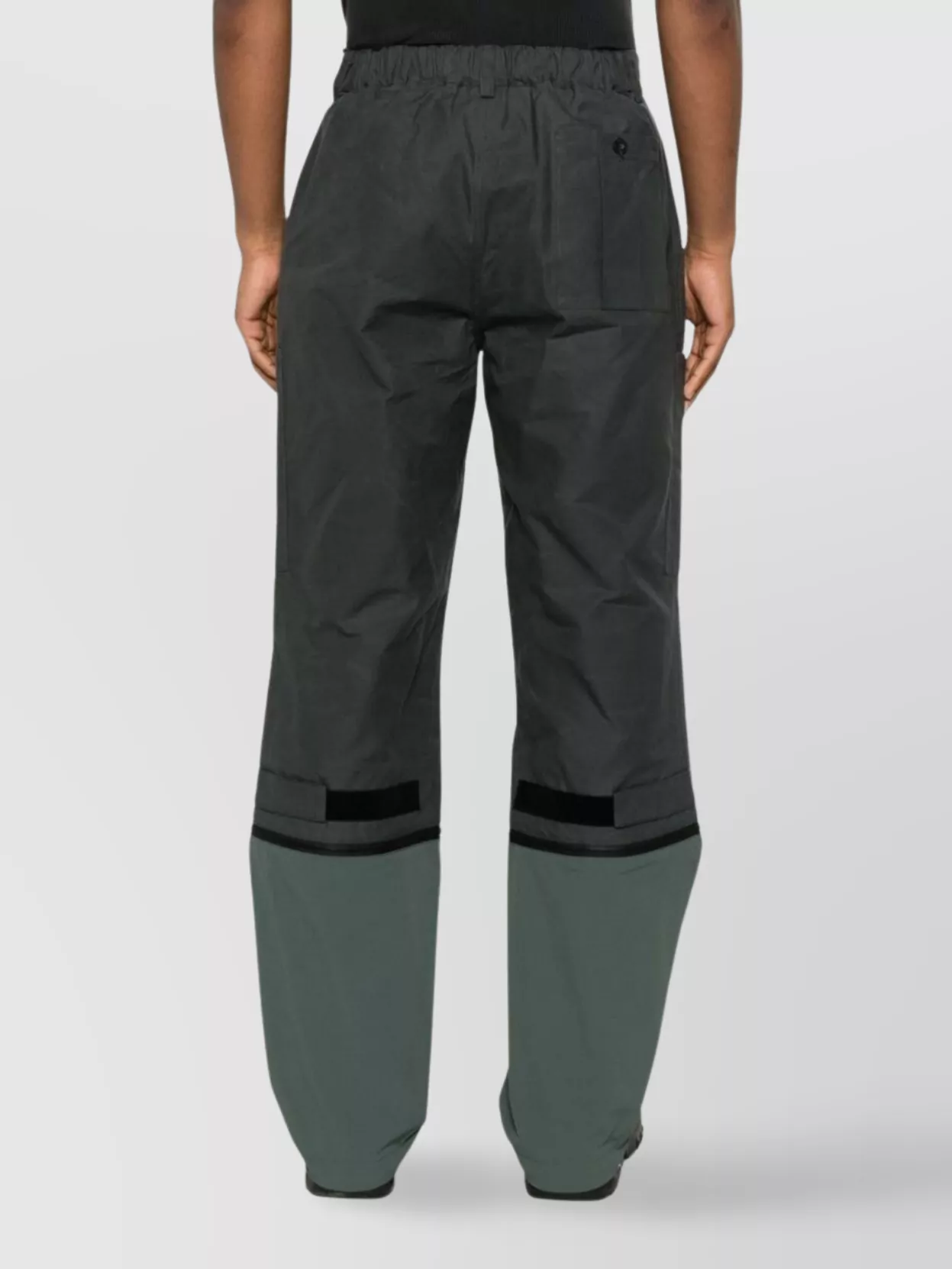 Gr10k Waxed Cotton Cargo Trousers In Green