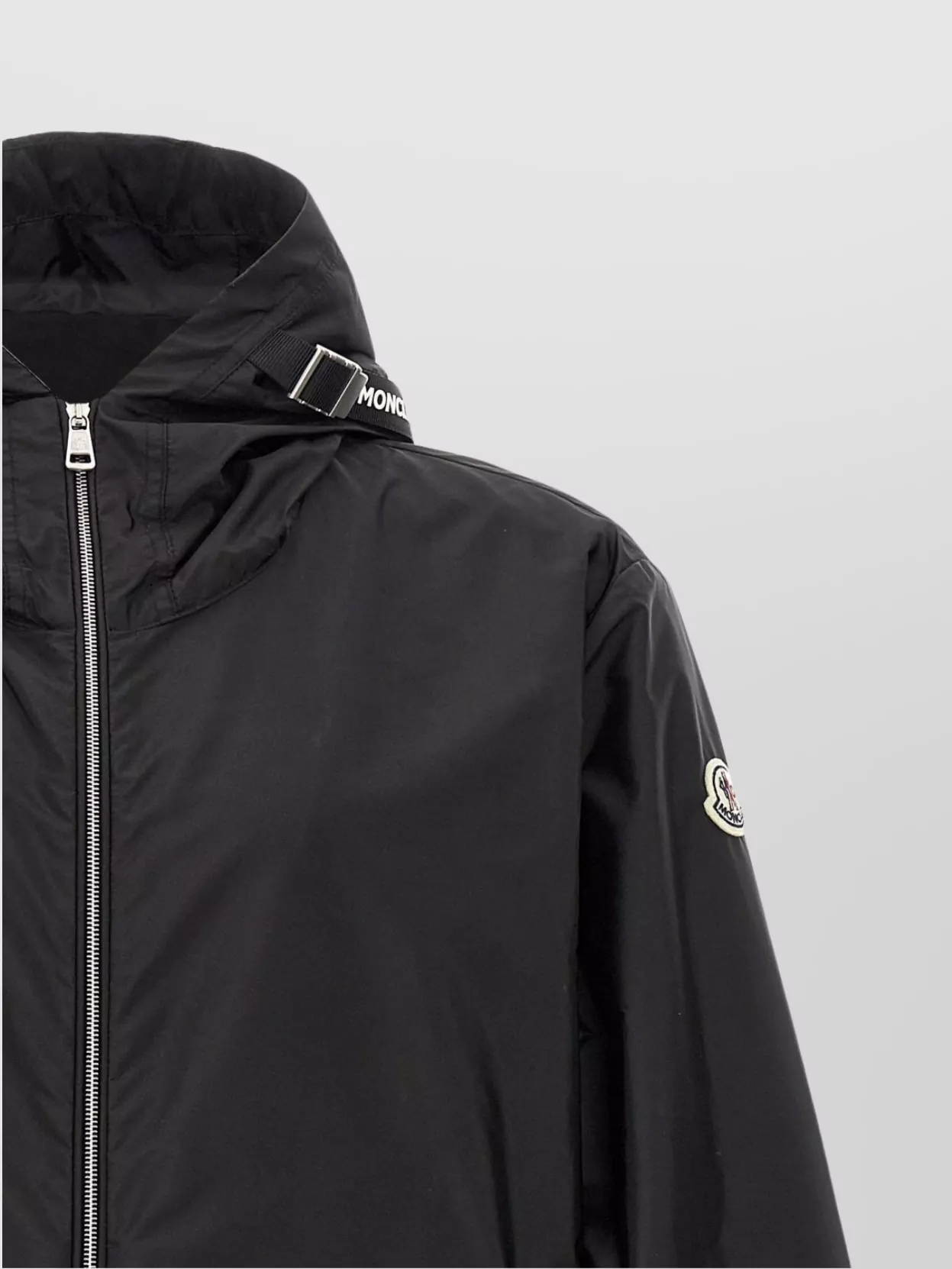 Moncler 'Storm' Raincoat Hood Adjustable