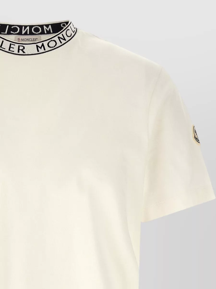 Moncler Cotton Logo-Print Crew-Neck T-Shirt