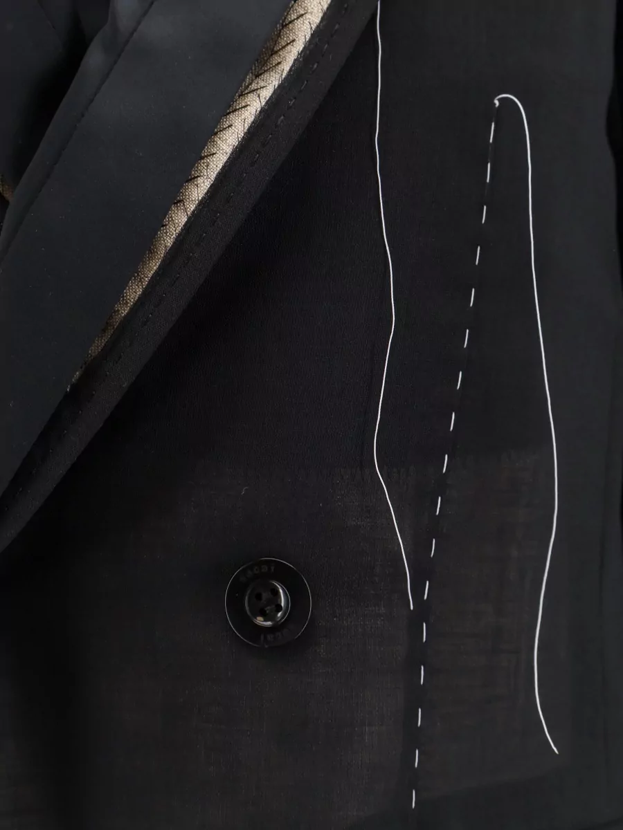 Sacai Leather Blazer
