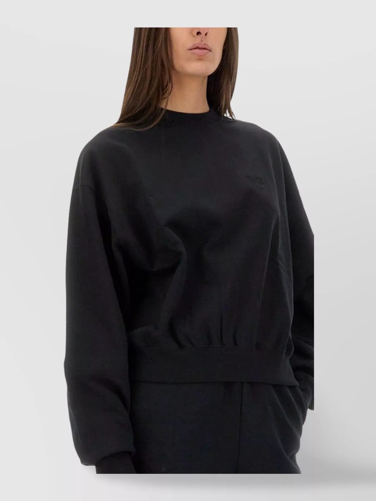 Y-3 Logo Crew Neck Sweatshirt