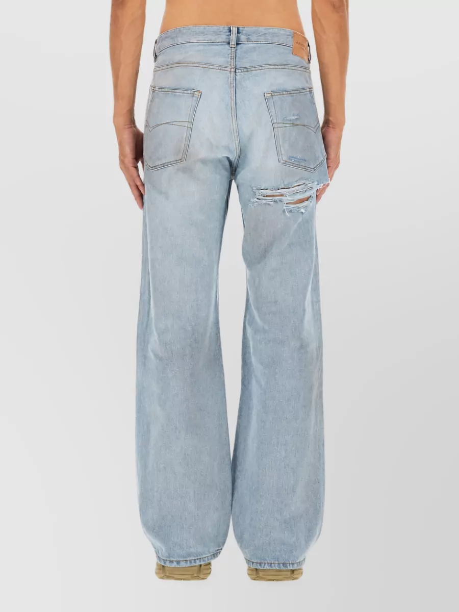 Balenciaga Deconstructed Denim Jeans