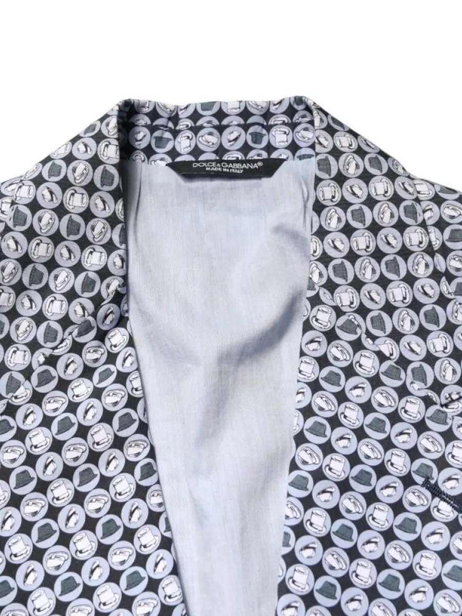 Dolce&Gabbana Patterned Single Breasted Blazer