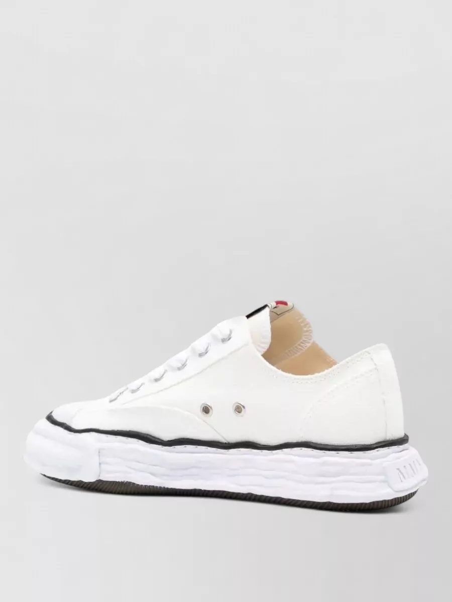 Maison Mihara Yasuhiro Cotton Low-Top Sneakers