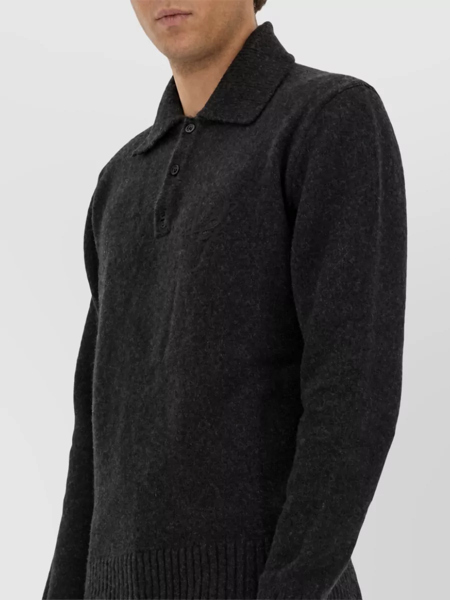 Dolce&Gabbana Wool Polo Shirt