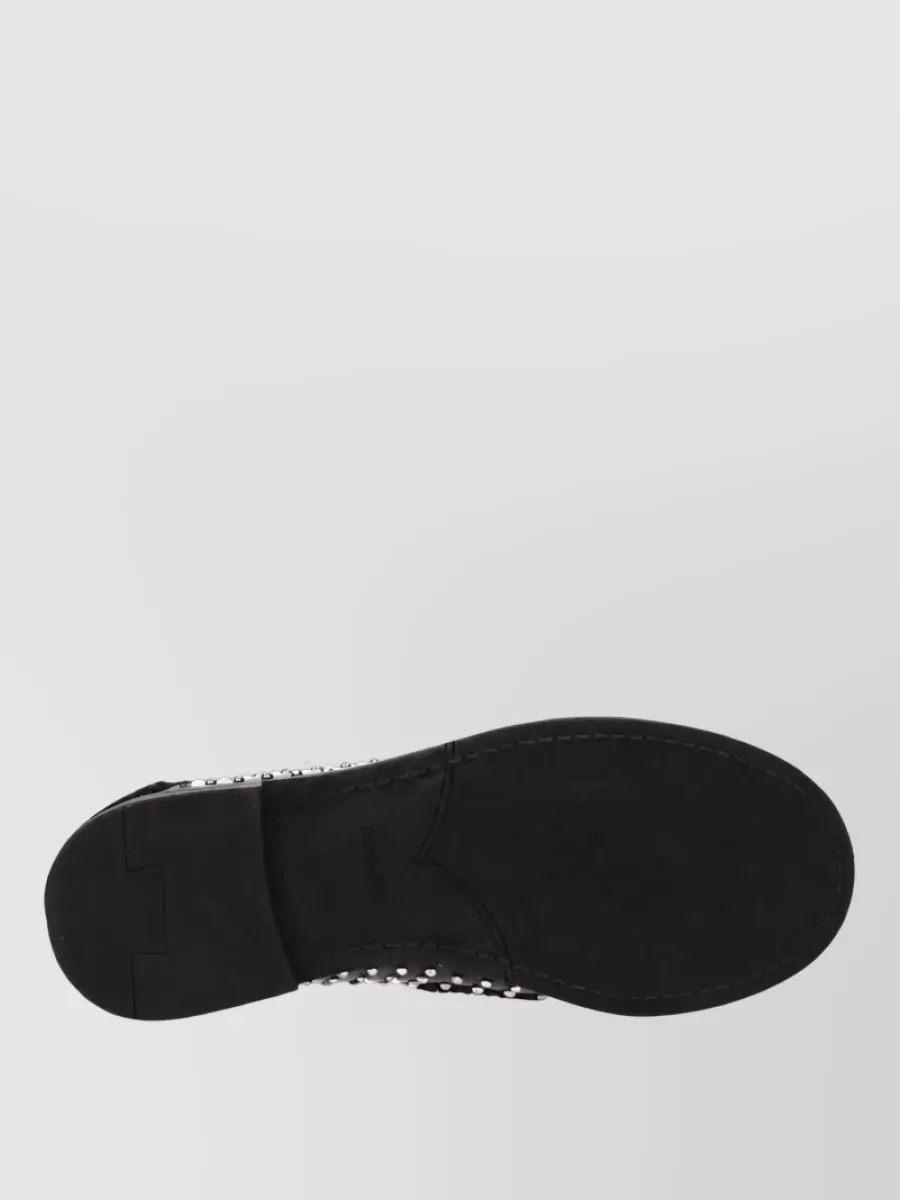 Miu Miu Leather Slip-On Loafers