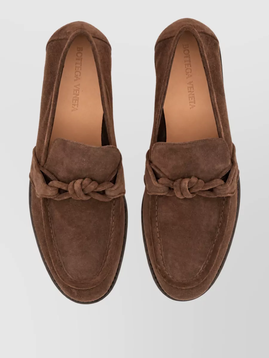 Bottega Veneta Leather Monk Shoes